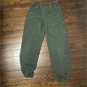 Brandy Melville Rosa Sweatpants Dark Green
